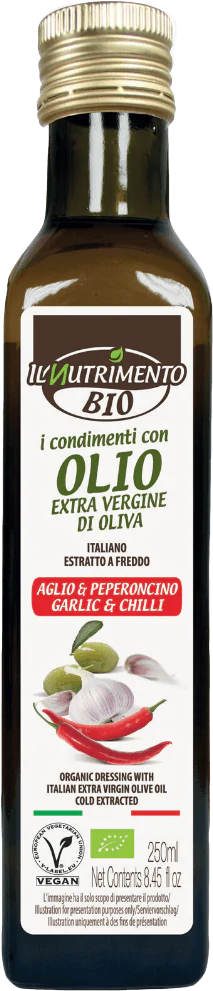 Olie Piccante Knoflook Chili BIO